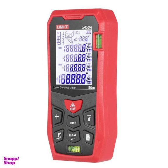 متر لیزری یونیتی (UNIT) مدل LM50A سایز 50 متر