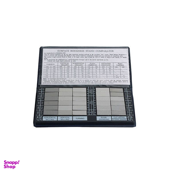 بلوک زبری سنج آسیمتو (Asimeto) مدل 0-01-506 مجموعه 30 عددی