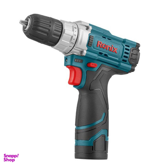 دریل شارژی رونیکس (Ronix) مدل 8613 باتری لیتیوم 12 ولت