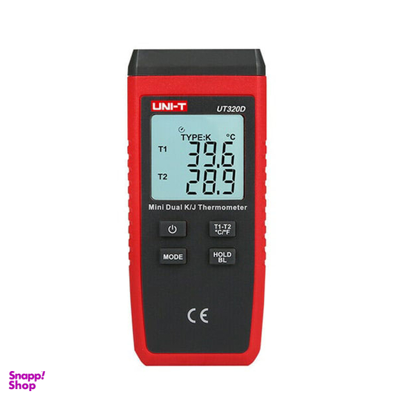 مینی ترمومتر دو کانال یونیتی (UNIT) مدل UT320D