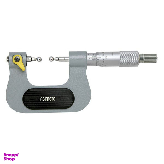 مجموعه میکرومتر چرخ دنده خارج سنج آسیمتو (Asimeto) مدل 8-71-118 سایز 25-0 میلی متر