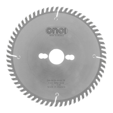 تیغ اره الماسه MDF انسی (Onci) مدل LHC11320031 سایز 200x64 میلی متر