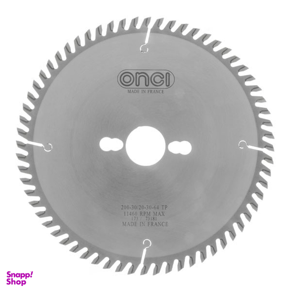 تیغ اره الماسه MDF انسی (Onci) مدل LHC11320031 سایز 200x64 میلی متر