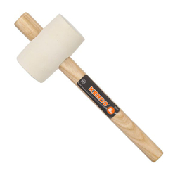 چکش لاستیکی دسته چوبی کندو (Kendo) مدل 12-2531 رنگ سفید