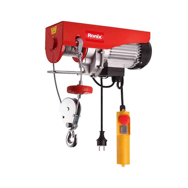 جرثقیل سقفی برقی رونیکس (Ronix) مدل RH-4136 وزن 1 تن سایز 18 متر
