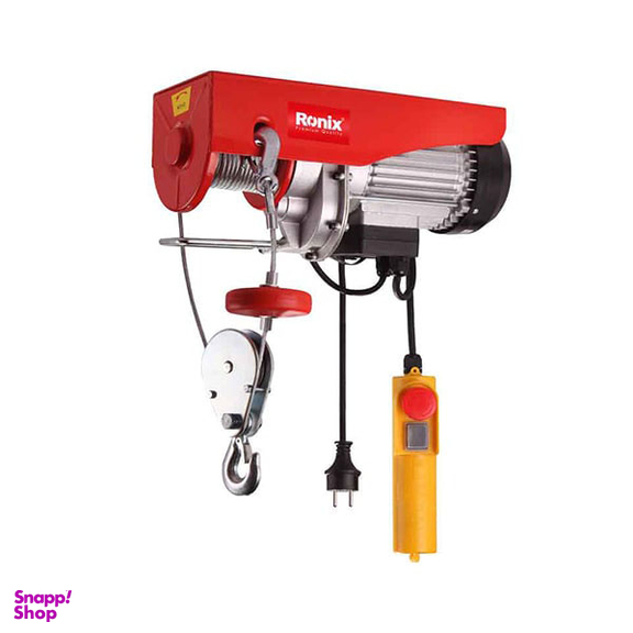 جرثقیل سقفی برقی رونیکس (Ronix) مدل RH-4136 وزن 1 تن سایز 18 متر