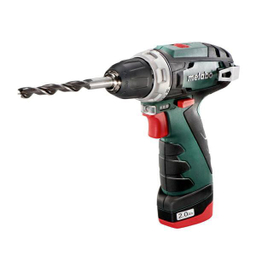 دریل پیچ گوشتی شارژی متابو (Metabo) مدل PowerMaxxBS باتری لیتیوم 10.8 ولت