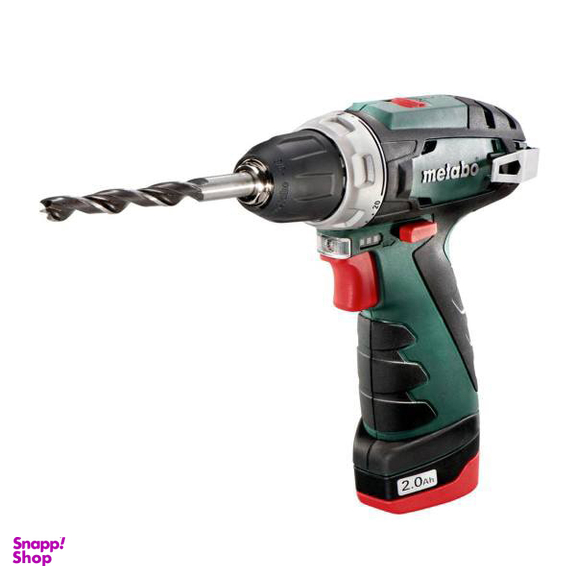 دریل پیچ گوشتی شارژی متابو (Metabo) مدل PowerMaxxBS باتری لیتیوم 10.8 ولت