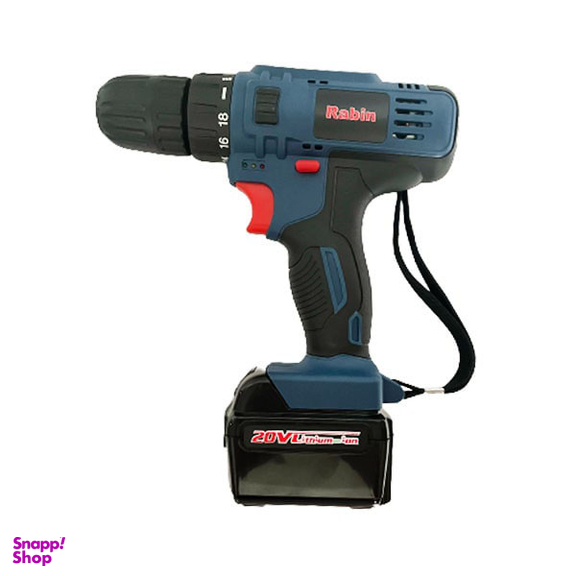 دریل شارژی رابین (Rabin) مدل R8520 باتری لیتیوم 20 ولت