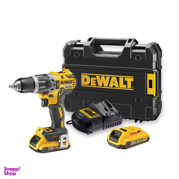 دریل شارژی چکشی براشلس دیوالت (Dewalt) مدل DCD796D2 باتری لیتیوم 18 ولت