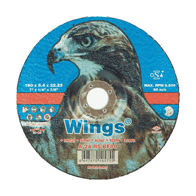 صفحه ساب آهن وینگز (Wings) (وینگز) سایز 180x6.4 میلی متر