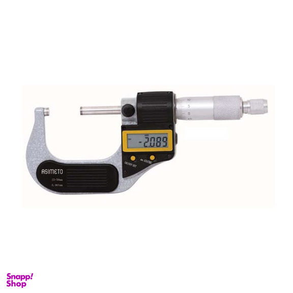 میکرومتر دیجیتال خارج سنج آسیمتو (Asimeto) مدل 0-02-107 سایز 50-25 میلی متر