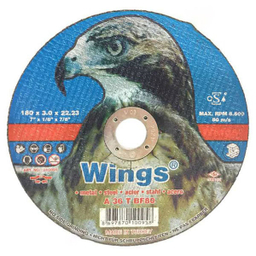 صفحه آهن بر وینگز (Wings) سایز 180x3 میلی متر