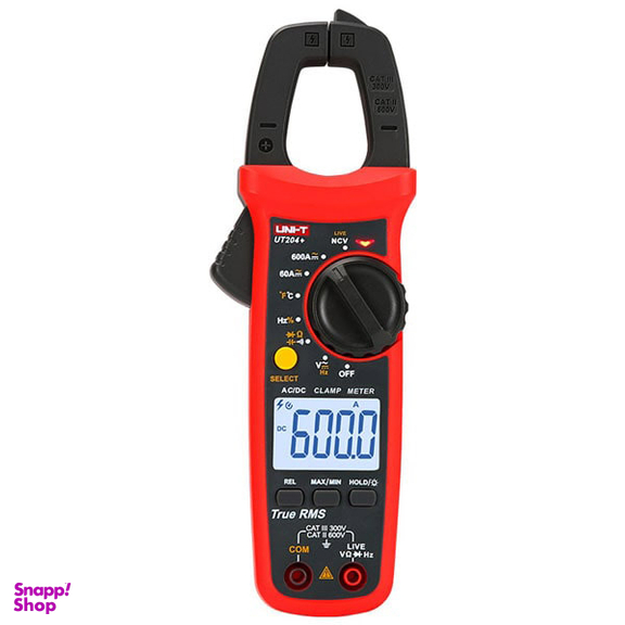 آمپرمتر کلمپی یونیتی (UNIT) مدل +UT204