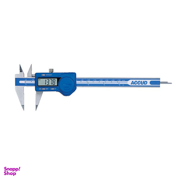 کولیس دیجیتال نوک سوزنی آکاد (Accud) مدل 11-006-138 سایز 15 سانتی متر