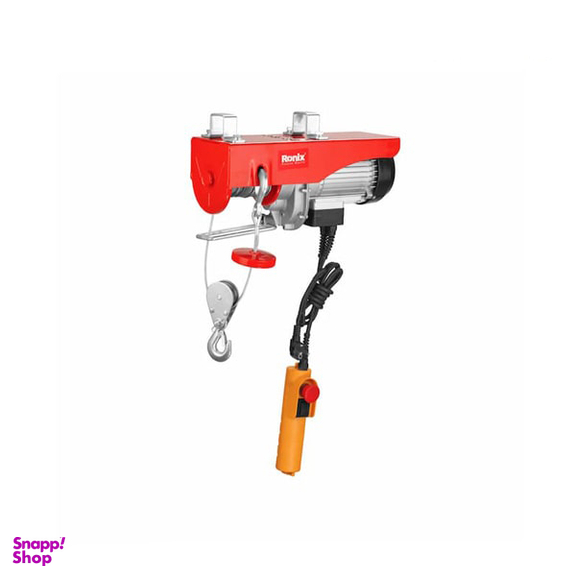 جرثقیل سقفی برقی رونیکس (Ronix) مدل RH-4133 وزن 500 کیلوگرم سایز 18 متر