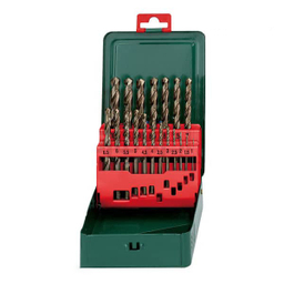 مته کبالت متابو (Metabo) HSS-CO قطر 1 تا 10 مجموعه 19 عددی