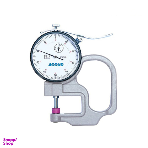 ضخامت سنج ساعتی آکاد (Accud) مدل 11-010-443 دامنه اندازه گیری 10 - 0 میلی متر