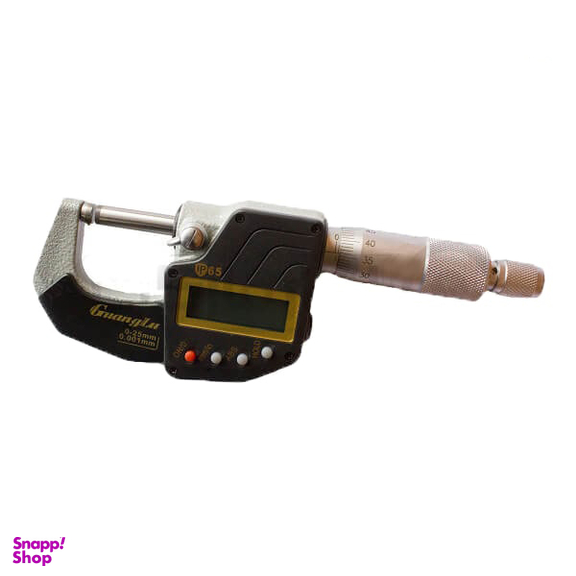 میکرومتر دیجیتال گوانگلو (Guanglu) مدل 211-701 سایز 25-0 میلی متر