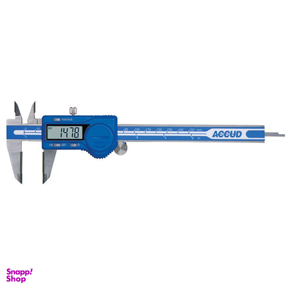 کولیس دیجیتال فک کاربایدی آکاد (Accud) مدل 11-006-116 سایز 15 سانتی متر