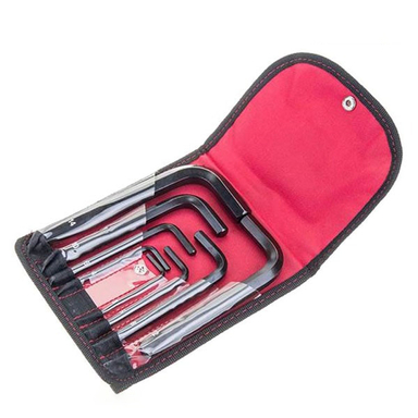 آچار آلن شش گوش کوتاه توسن (Tosan) مدل T726-B314 مجموعه 8 عددی