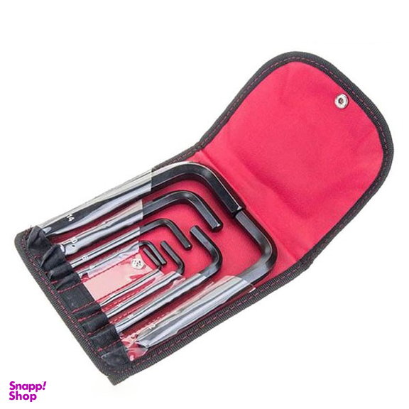 آچار آلن شش گوش کوتاه توسن (Tosan) مدل T726-B314 مجموعه 8 عددی
