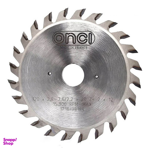 تیغ اره خط زن انسی (Onci) مدل LHC12512022 مجموعه 120 دو تکه