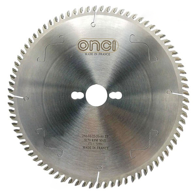 تیغ اره الماسه MDF انسی (Onci) مدل LHS086889-0 سایز 250x80 میلی متر