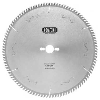 تیغ اره الماسه MDF انسی (Onci) مدل LHS086893-0 سایز 350x108 میلی متر