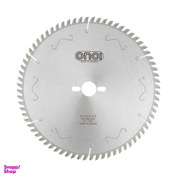 تیغ اره الماسه چوب انسی (Onci) مدل LHS107571-0 سایز 300x72 میلی متر