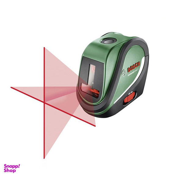 تراز لیزری دو خط نقطه زن بوش (Bosch) مدل Universal Level 2