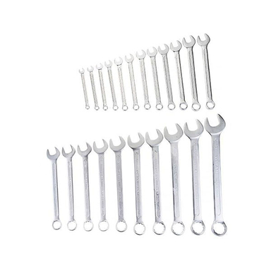 آچار یک سر تخت یک سر رینگ توسن (Tosan) مدل T101-S22 مجموعه 22 عددی