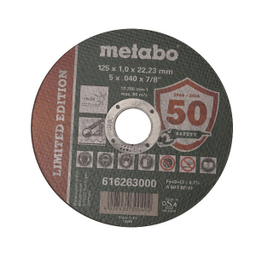 صفحه استیل بر مینی متابو (Metabo) سایز 125x1 میلی متر