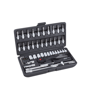جعبه بکس ترکیبی 1.4 اینچ ویگور (Vigor) مدل V2414 مجموعه 46 عددی