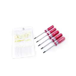 پیچ گوشتی ستاره ای لایت (Light) مدل TX-S500 مجموعه 5 عددی