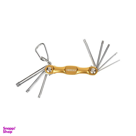 آچار آلن ستاره ای چاقویی کنزاکس (Kenzax) مدل KTK-108 مجموعه 8 عددی