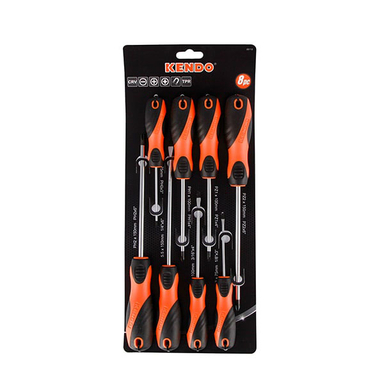 پیچ گوشتی کندو (Kendo) مدل KE-85115 مجموعه 8 عددی