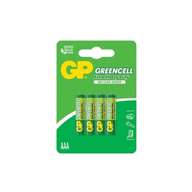 باتری نیم قلمی AAA جی پی (JP) مدل GP24G بسته 4 عددی
