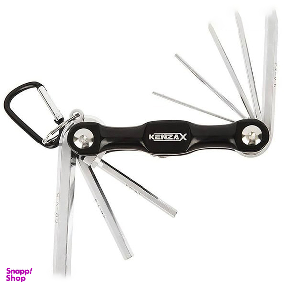 آچار آلن شش گوش چاقویی کنزاکس (Kenzax) مدل KHK-108 مجموعه 8 عددی
