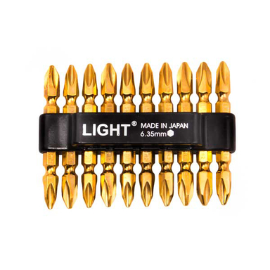 نوک پیچ گوشتی دوسر چهارسو لایت (Light) مدل 8065 مجموعه 10 عددی