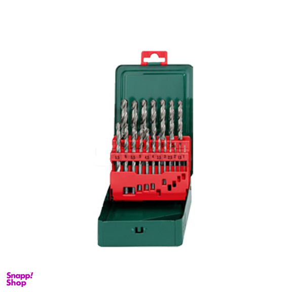 ست مته سفید متابو (Metabo) مدل HSS-G قطر 1 تا 10 مجموعه 19 عددی