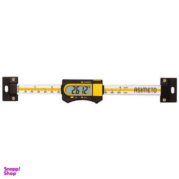 خط کش دیجیتال افقی آسیمتو (Asimeto) مدل 5-12-326 سایز 30 سانتی متر