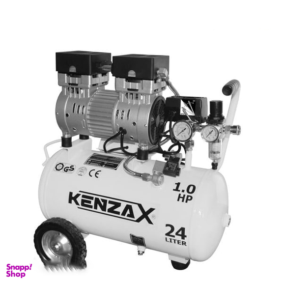 کمپرسور هوا سایلنت کنزاکس (Kenzax) مدل KACS-124 حجم 24 لیتر