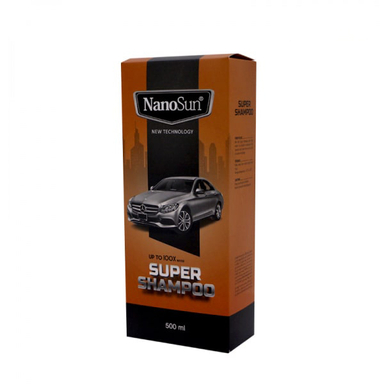 سوپر شامپو نانو نانوسان (Nanosun) مناسب خودرو