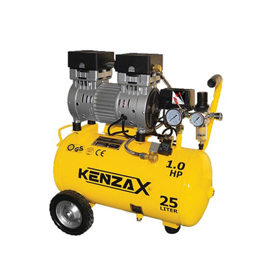 کمپرسور باد سایلنت کنزاکس (Kenzax) مدل KACS-125 حجم 25 لیتر