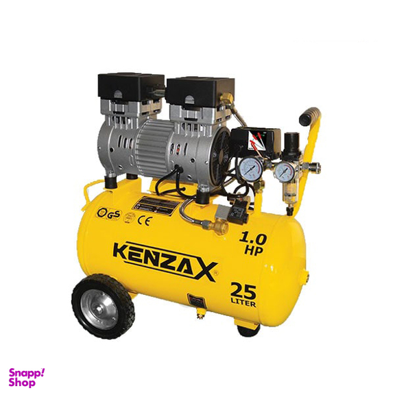 کمپرسور باد سایلنت کنزاکس (Kenzax) مدل KACS-125 حجم 25 لیتر