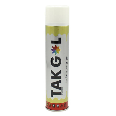 اسپری رنگ تک گل (Takgol) مدل HP15 رنگ سفید حجم 300 میلی لیتر