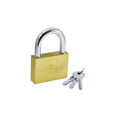 قفل آویز برنجی 60 تخت گیرا (Gira) مدل 005