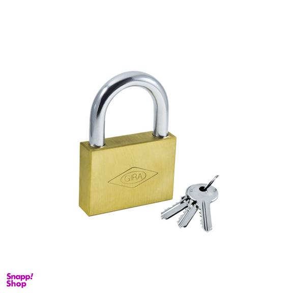 قفل آویز برنجی 60 تخت گیرا (Gira) مدل 005