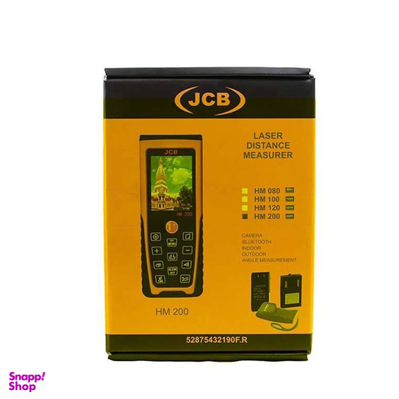 متر لیزری جی سی بی (JCB) مدل HM200 سایز 200 متر